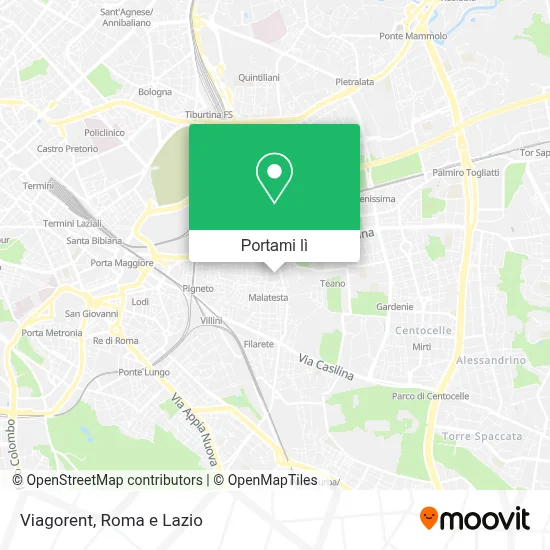 Mappa Viagorent