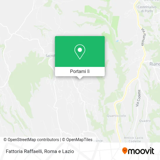 Mappa Fattoria Raffaelli