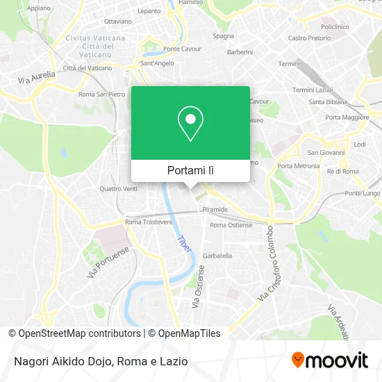 Mappa Nagori Aikido Dojo