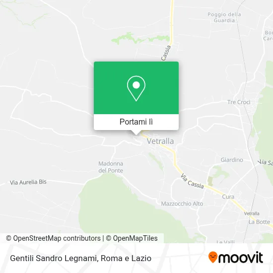 Mappa Gentili Sandro Legnami