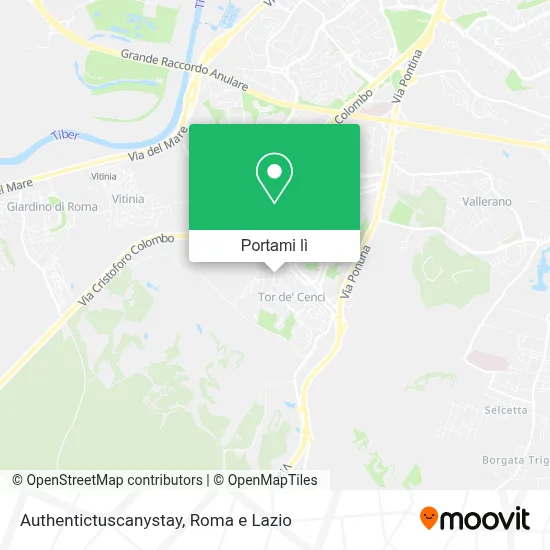 Mappa Authentictuscanystay