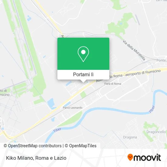 Mappa Kiko Milano