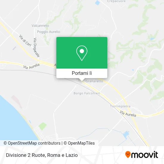 Mappa Divisione 2 Ruote