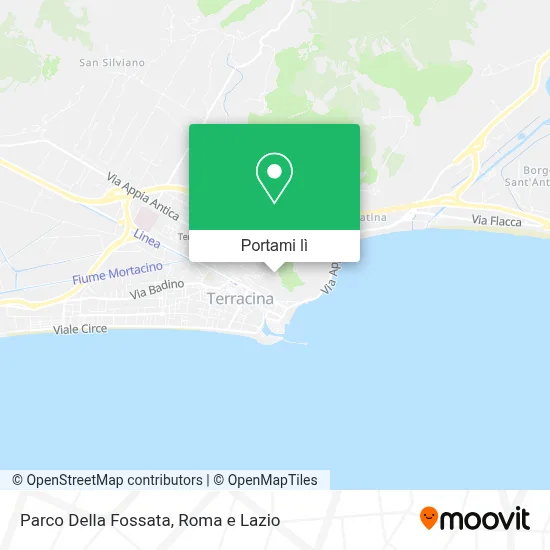 Mappa Parco Della Fossata