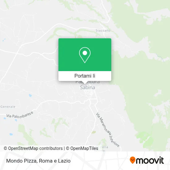 Mappa Mondo Pizza