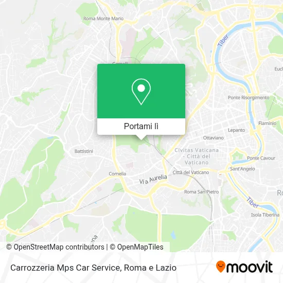 Mappa Carrozzeria Mps Car Service
