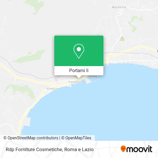 Mappa Rdp Forniture Cosmetiche