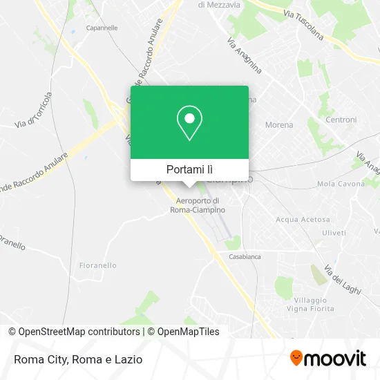 Mappa Roma City