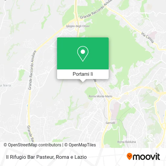 Mappa Il Rifugio Bar Pasteur