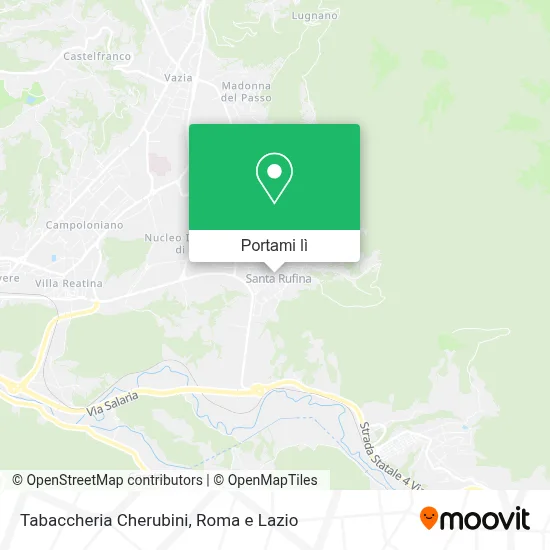 Mappa Tabaccheria Cherubini