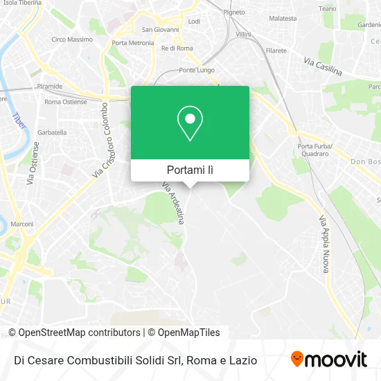 Mappa Di Cesare Combustibili Solidi Srl