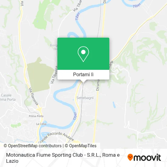 Mappa Motonautica Fiume Sporting Club - S.R.L.