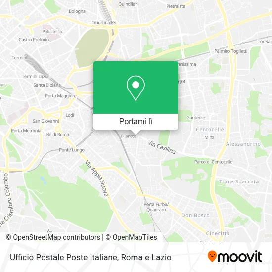 Mappa Ufficio Postale Poste Italiane