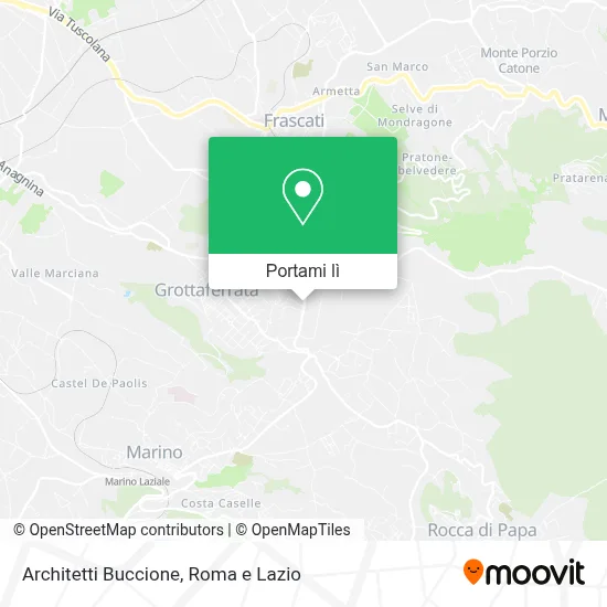 Mappa Architetti Buccione