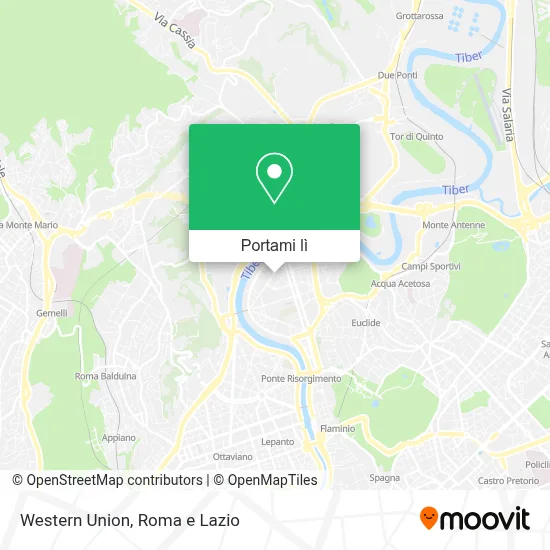 Mappa Western Union