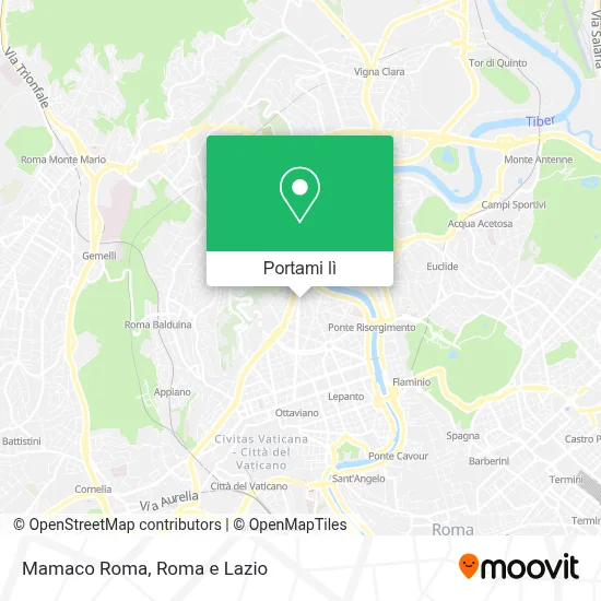 Mappa Mamaco Roma