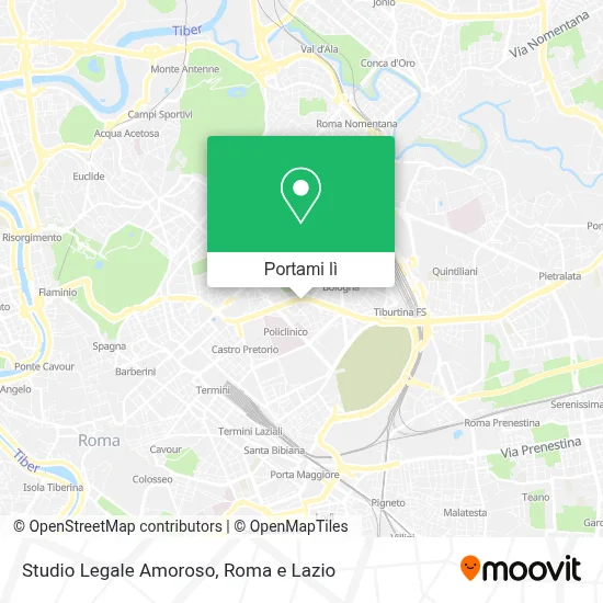 Mappa Studio Legale Amoroso