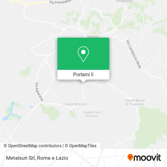 Mappa Metalsun Srl
