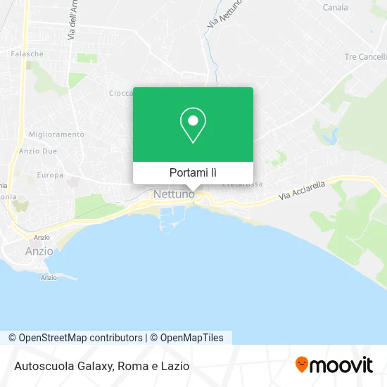 Mappa Autoscuola Galaxy