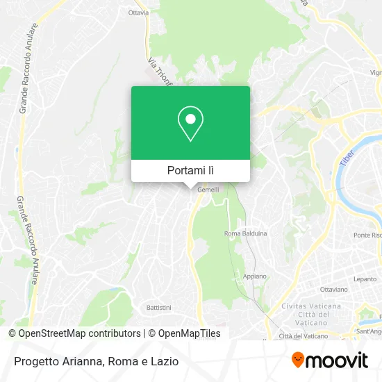 Mappa Progetto Arianna