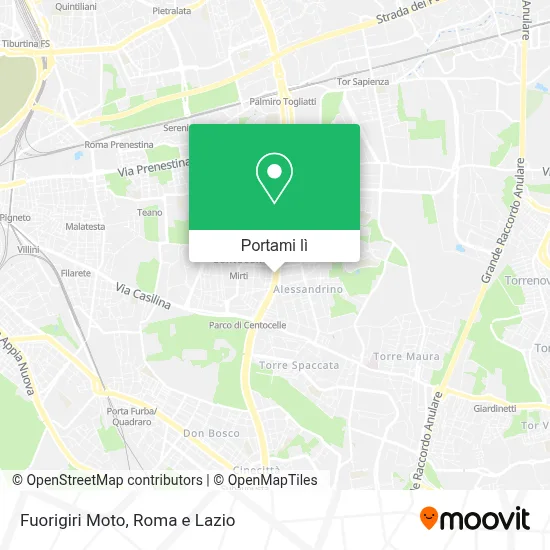 Mappa Fuorigiri Moto