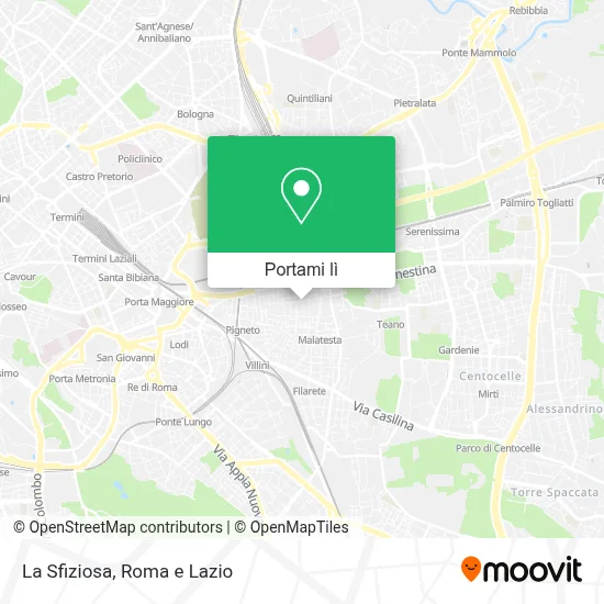 Mappa La Sfiziosa