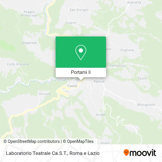 Mappa Laboratorio Teatrale Ca.S.T.