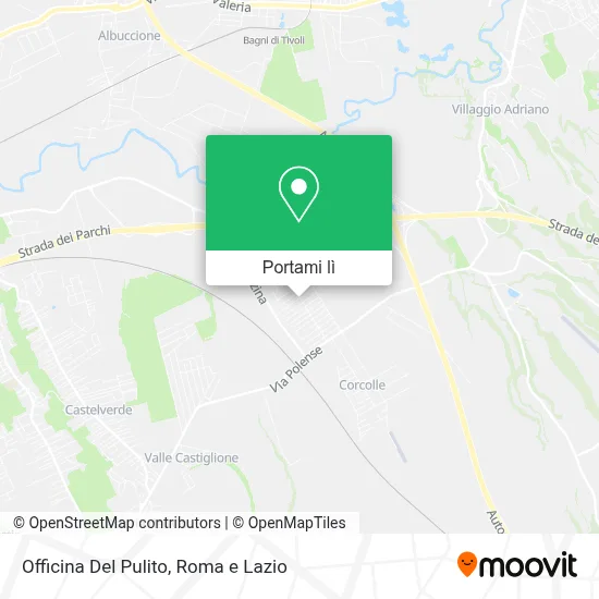 Mappa Officina Del Pulito
