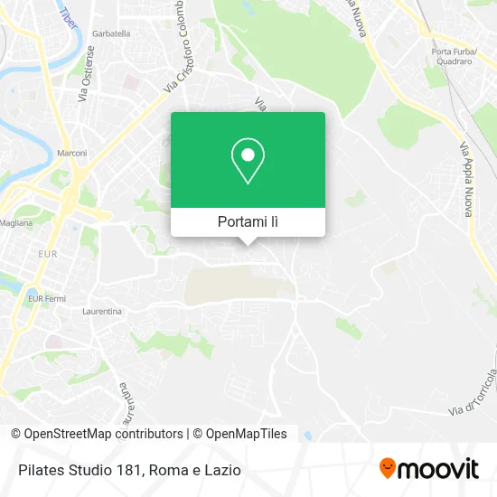 Mappa Pilates Studio 181