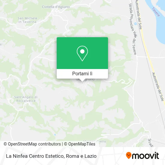 Mappa La Ninfea Centro Estetico