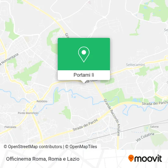 Mappa Officinema Roma