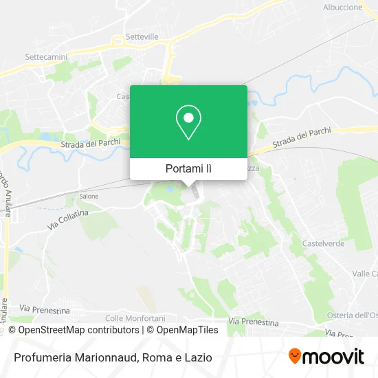 Mappa Profumeria Marionnaud