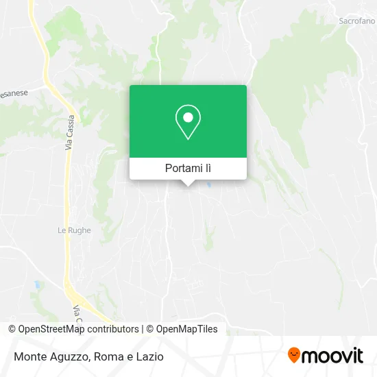 Mappa Monte Aguzzo