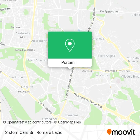 Mappa Sistem Cars Srl