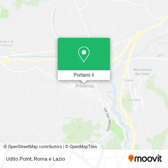 Mappa Udito Point