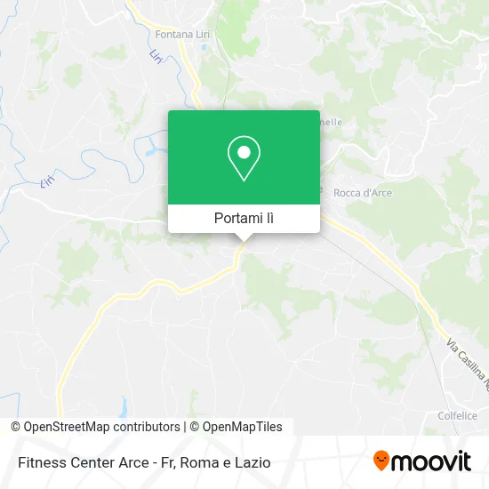 Mappa Fitness Center Arce - Fr