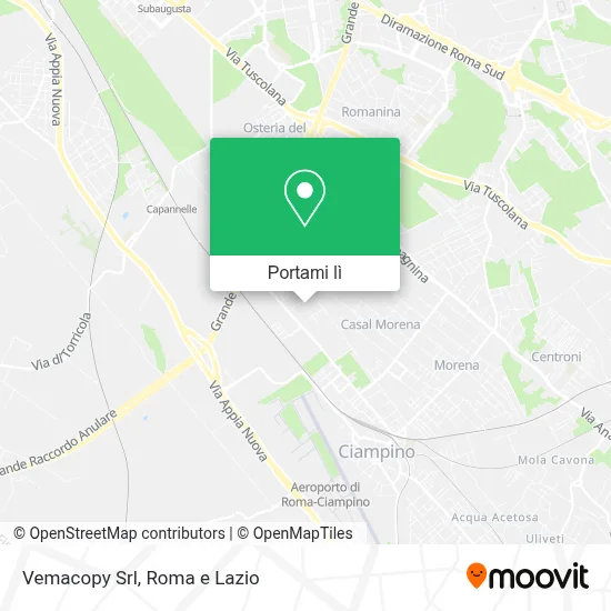 Mappa Vemacopy Srl