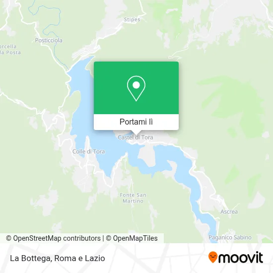 Mappa La Bottega