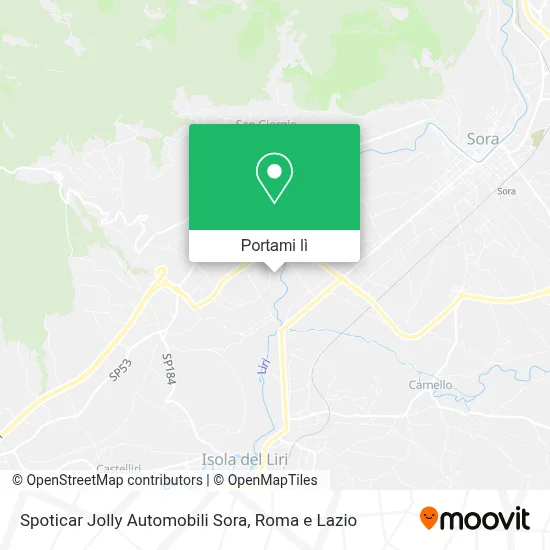 Mappa Spoticar Jolly Automobili Sora