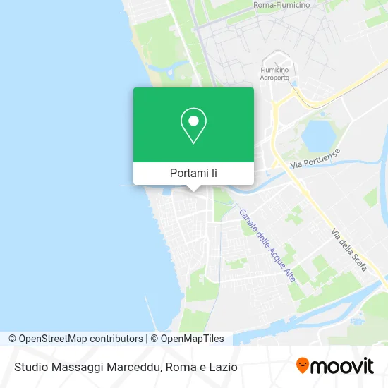 Mappa Studio Massaggi Marceddu