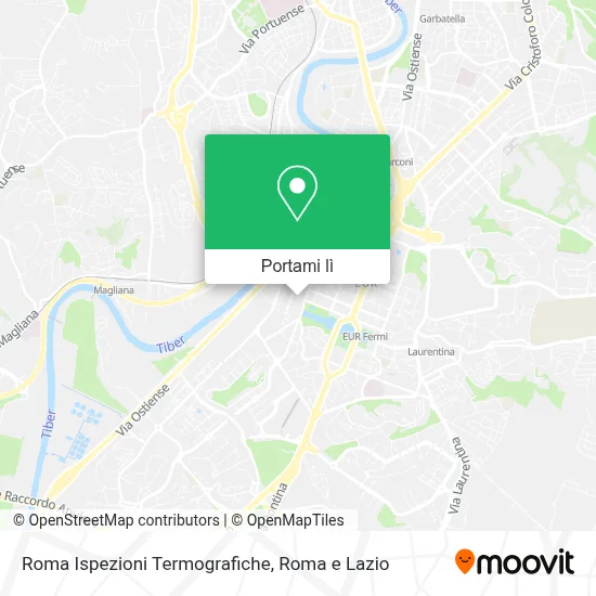 Mappa Roma Ispezioni Termografiche