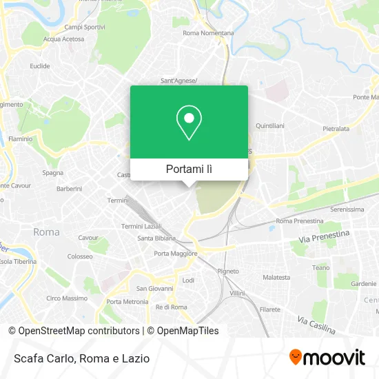 Mappa Scafa Carlo