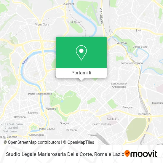 Mappa Studio Legale Mariarosaria Della Corte