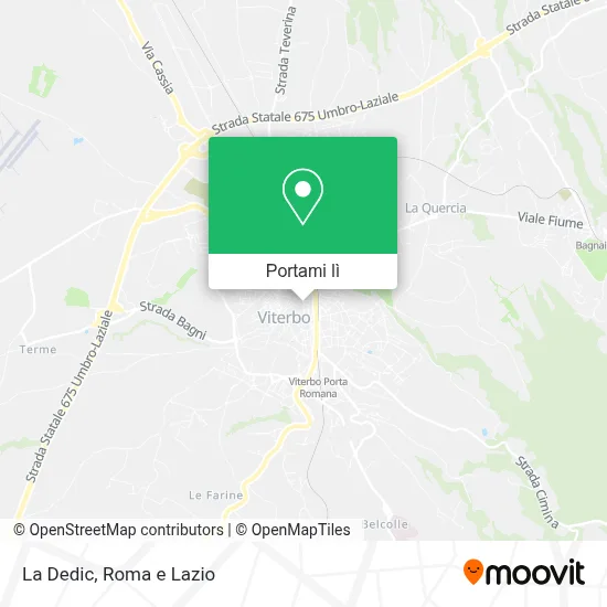 Mappa La Dedic