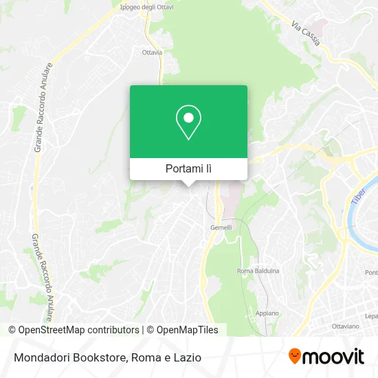 Mappa Mondadori Bookstore