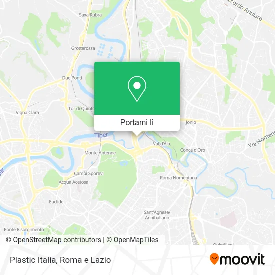 Mappa Plastic Italia