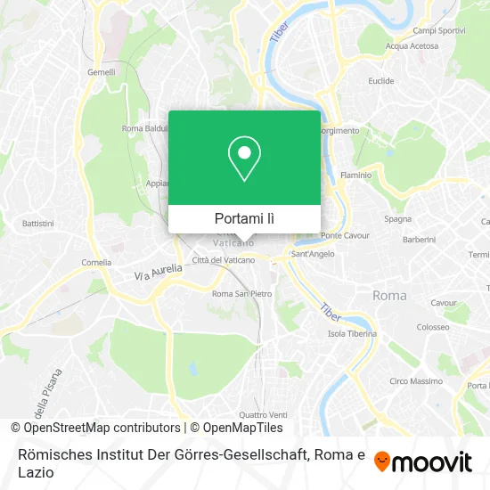 Mappa Römisches Institut Der Görres-Gesellschaft
