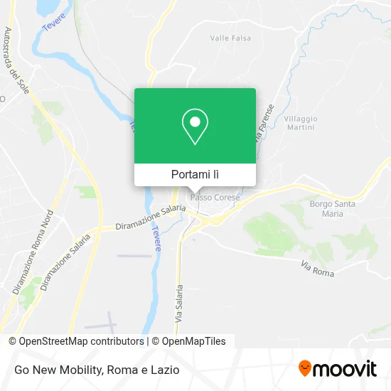 Mappa Go New Mobility