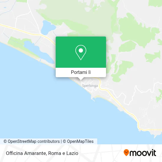 Mappa Officina Amarante