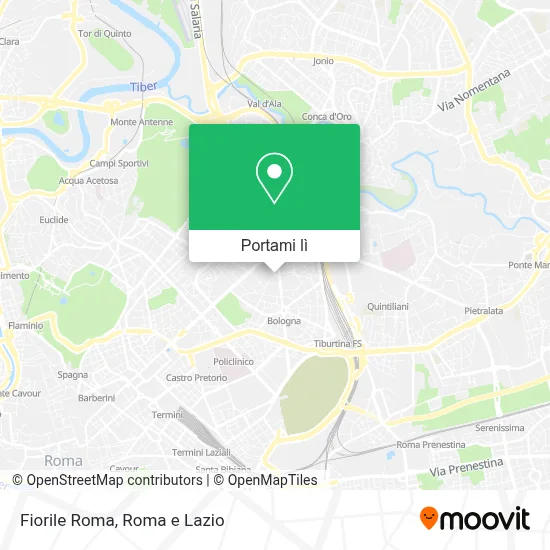 Mappa Fiorile Roma